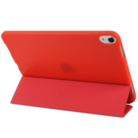 Чехол-книжка Trid-fold Foldable Stand Protecting на iPad Pro 11/2018/Air 10.9 2020- красный