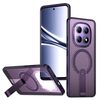 Противоударный чехол Kalebol с MagSafe и сотами на Xiaomi Redmi Note 15 4G / 5G /Poco M8  — фиолетовый