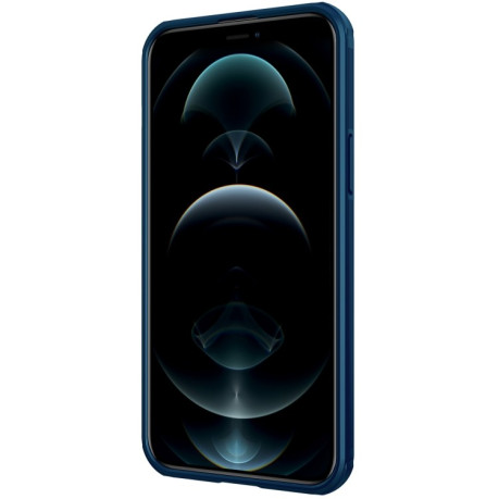 Противоударный чехол NILLKIN Black для iPhone 13 Pro Max - синий