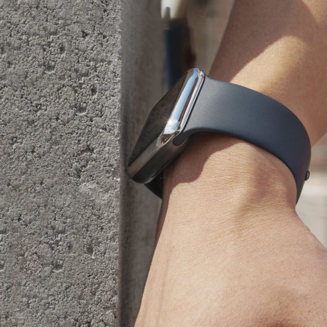Металлическая накладка Ringke Bezel Styling для Apple Watch 6 / 5  / 4 / SE 40mm - серебристая