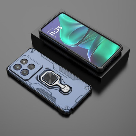 Противоударный чехол Q Shadow 1 Series для Motorola Edge 60 - синий