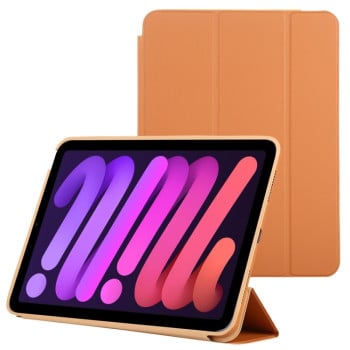 Чехол-книжка 3-fold Solid Smart для iPad mini 7/ mini 6 - светло-коричневый