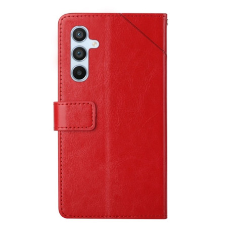 Чехол-книжка Y-shaped Pattern для Samsung Galaxy M15 5G - красный