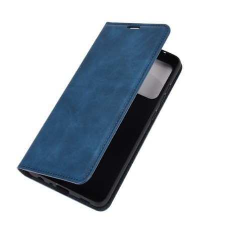 Чехол-книжка Retro-skin Business Magnetic на Samsung Galaxy A72 - синий