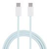 Кабель 1m USB-C / Type-C to Type-C Macaron Braided Charging Cable - синий