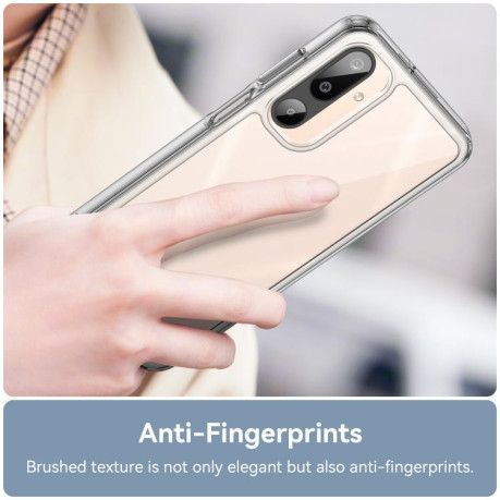 Противоударный чохол Colorful Acrylic Series для Samsung Galaxy M16 5G - прозрачный