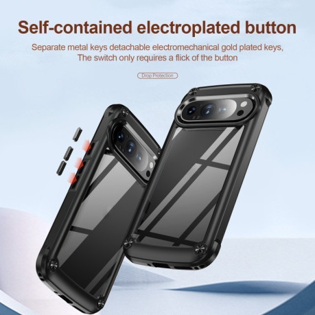Протиударний чохол Lens Protection на Google Pixel 9 Pro XL - чорний