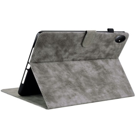 Чохол-книжка Embossed Tiger Pattern Leather для Xiaomi Redmi Pad SE 8.7 - сірий