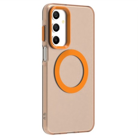 Протиударний чохол MagSafe Holder PC Hybrid для Samsung Galaxy A16 5G - помаранчевий