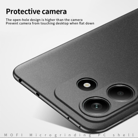 Ультратонкий чохол MOFI Fandun Series для Xiaomi Redmi Note 14 - зелений