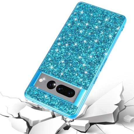 Ударозахисний чохол Glittery Powder на Google Pixel 8 Pro - золотий