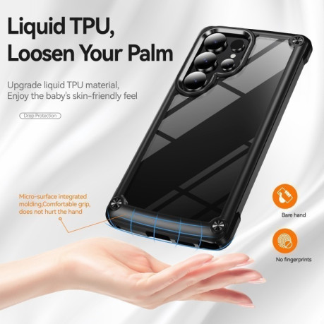 Протиударний чохол Lens Protection для Samsung Galaxy S25 Ultra 5G - чорний