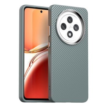 Ударозащитный чехол Carbon Fiber Series IMD на OPPO Reno12 F/12FS - серый