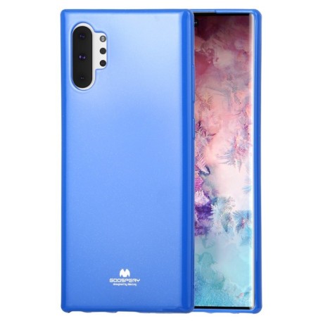 Ударозахисний чохол MERCURY GOOSPERY JELLY на Samsung Galaxy Note 10+Plus-синій