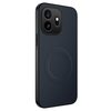 Магнитный чехол Wanlonfeng серии TQ с текстурой карбона для OnePlus 15T 5G — сапфировый