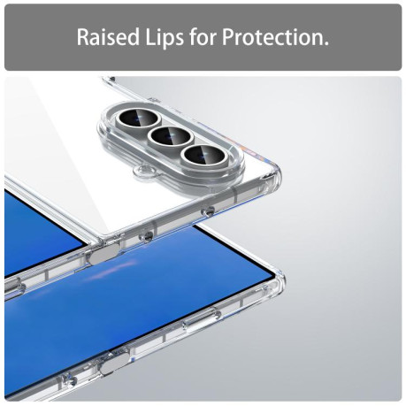 Чохол Airbag Magsafe PC Hybrid TPU для Samsung Galaxy Fold 7 5G - прозорий