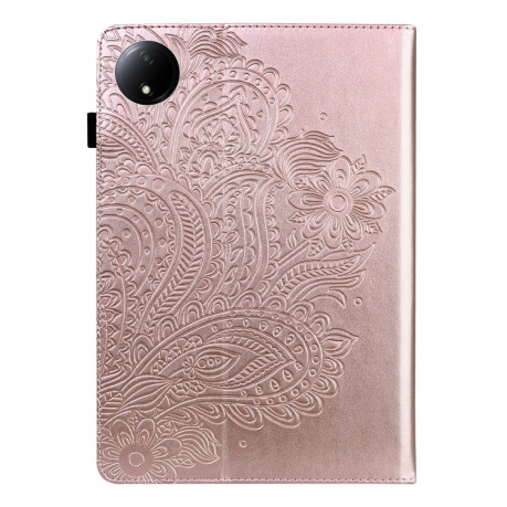 Чохол-книжка Embossed Tiger Pattern Leather Xiaomi Redmi Pad SE 8.7 - рожеве золото