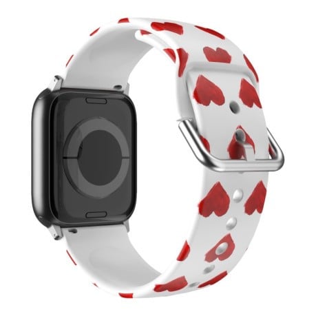 Силиконовый ремешок Breathable для Apple Watch Series 8/7 41mm / 40mm / 38mm - Love