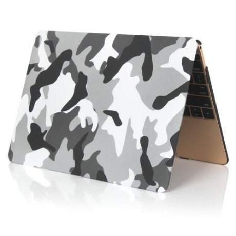 Пластиковый Чехол Camouflage Frosted Hard Shell для Macbook 12