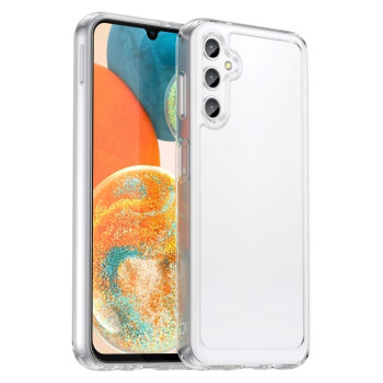Чехол Candy Series гибрид с усиленными бортиками на Samsung Galaxy A14 4G - прозрачный