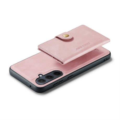 Ударозахисний чохол JEEHOOD Retro Magnetic для Samsung Galaxy A35 5G - розовый