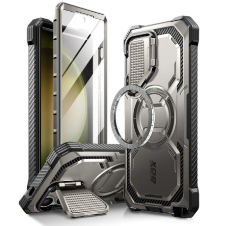 Двосторонній чохол Supcase i-Blason ArmorBox 2-Set для Samsung Galaxy S24 Ultra - Gray