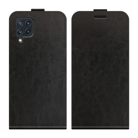 Флип-чехол R64 Texture Single на Samsung Galaxy M32 - черный