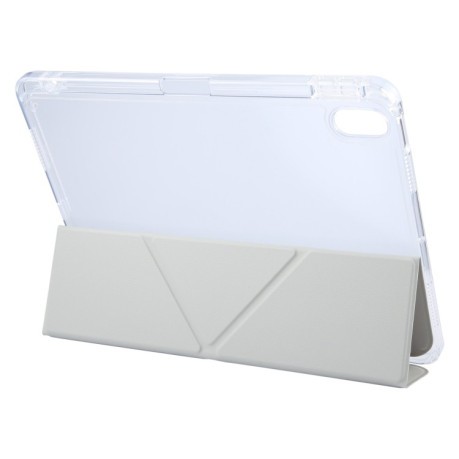 Чехол-книжка GEBEI Demation Leather для iPad Air 13 2024 / Pro 12.9 - серый