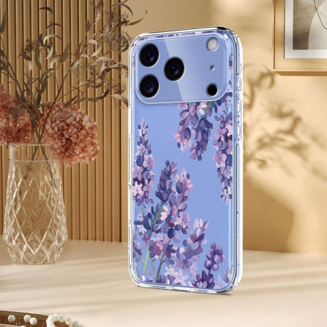 Чехол Flower Pattern Painted для iPhone 17 Pro Max - разноцветный
