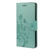 Чехол-книжка Butterfly Flower Pattern для  Xiaomi Redmi Note 11 Pro 5G (China)/11 Pro+ - зеленый