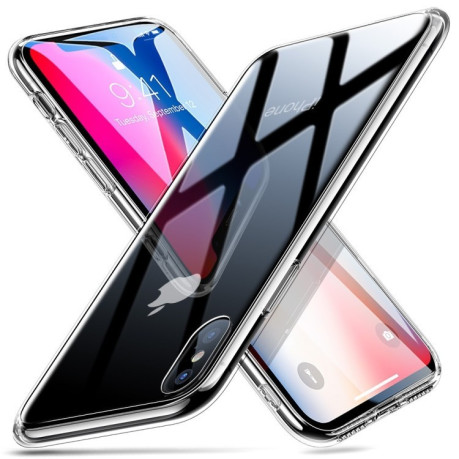 Скляний чохол ESR Mimic Series на iPhone X/Xs -прозорий