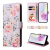 Чохол-книжка Bronzing Painting RFID для Samsung Galaxy A26 5G - Rose