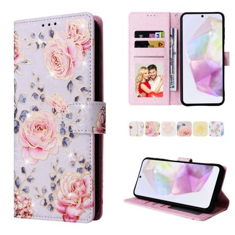 Чохол-книжка Bronzing Painting RFID для Samsung Galaxy A26 5G - Rose