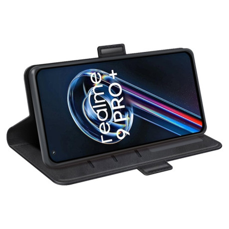 Чохол-книжка Dual-side Magnetic Buckle для Realme 9 Pro Plus/ Realme 9 4G - чорний