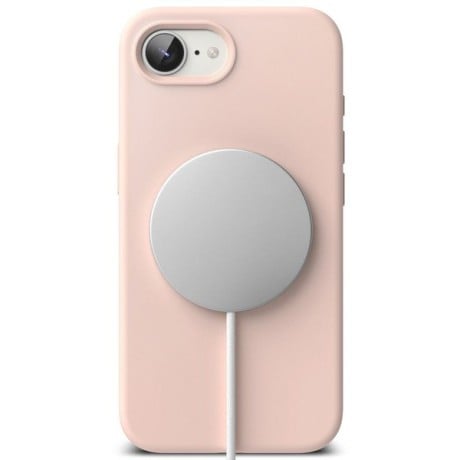 Оригінальний силіконовий чохол Ringke Silicone Magsafe для iPhone 16e - Pink