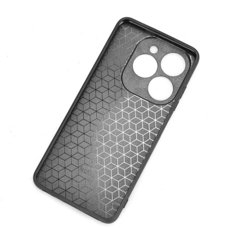 Протиударний чохол Wristband Leather Back для Infinix Smart 8 Plus / Smart 8 Pro - чорний