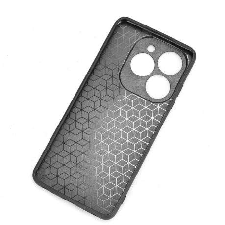 Противоударный чехол Wristband Leather Back для Infinix Smart 8 Plus / Smart 8 Pro - синий