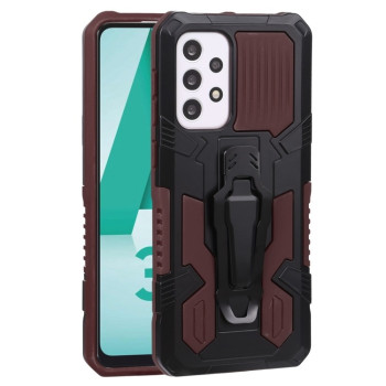 Противоударный чехол Armor Warrior для  Samsung Galaxy A33  - коричневый