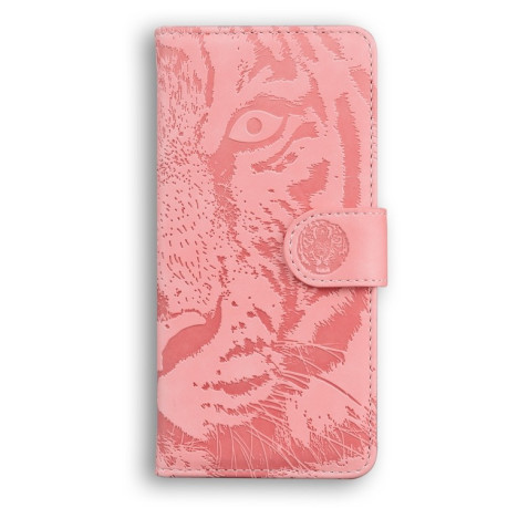 Чохол-книжка Tiger Embossing для Samsung Galaxy A25 5G - рожевий