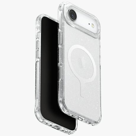 Оригінальний чохол Uniq LifePro Xtreme Magclick Charging на iPhone Air - Transparent-Glitter
