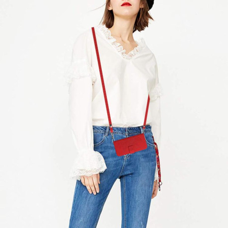 Чохол-книжка Skin Feel з малюнком соняшника на OnePlus Nord 5 5G / Ace 5 Ultra - червоний