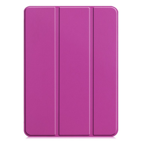 Чохол-книжка Custer Pattern на iPad Pro 12.9 inch 2021/2020 -фіолетовий