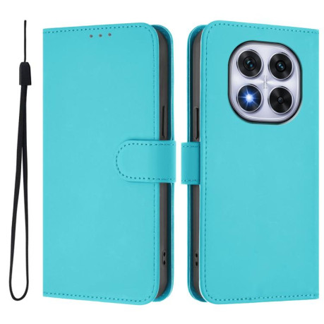 Чехол-книжка Skin Feel S-type для Xiaomi Redmi Note 14 Pro 5G/Poco X7 - синий