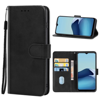 Чехол-книжка EsCase Leather для Vivo Y20 India / Y30 China / iQOO U1X / Y20S / Y12S / Y11S / Y20i / Y20A / Y20G / Y30G / iQOO U3X / Y12s 2021 - черный