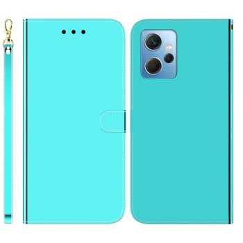 Чехол-книжка Lmitated Mirror для Xiaomi Redmi Note 12 4G - зеленый