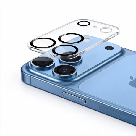 Оригінальна накладка на камеру Tech-Protect Cam Fit+ на iPhone 18 Pro Max — прозора