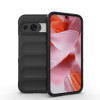 Силиконовый чехол Magic Flannel для Google Pixel 9 Pro - черный