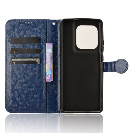 Чохол-книжка Honeycomb Dot для Motorola Edge 50 Ultra - синій