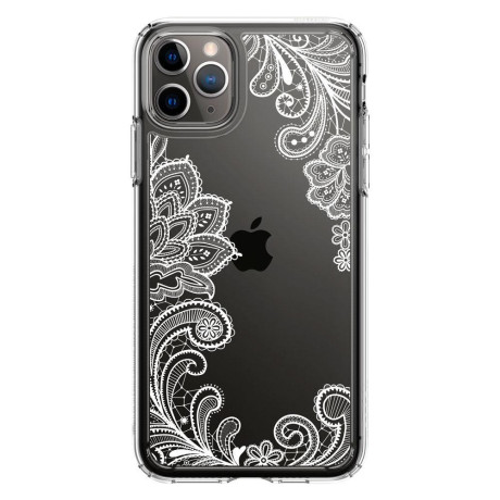 Противоударный чехол Spigen Ciel для iPhone 11 Pro White Mandala