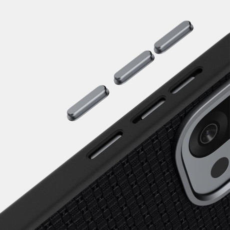 Ультратонкий чехол ABEEL 6D Micro Relief MagSafe Magnetic на OnePlus 13T - коричневый